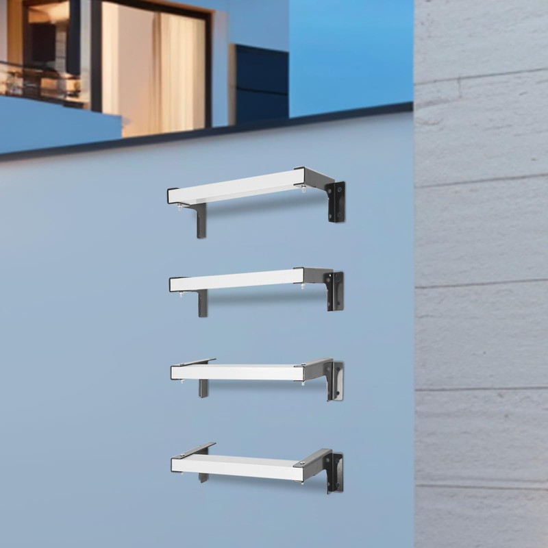 Window Well Egress Ladder, 4-Rung Heavy Duty Carbon Steel Basement