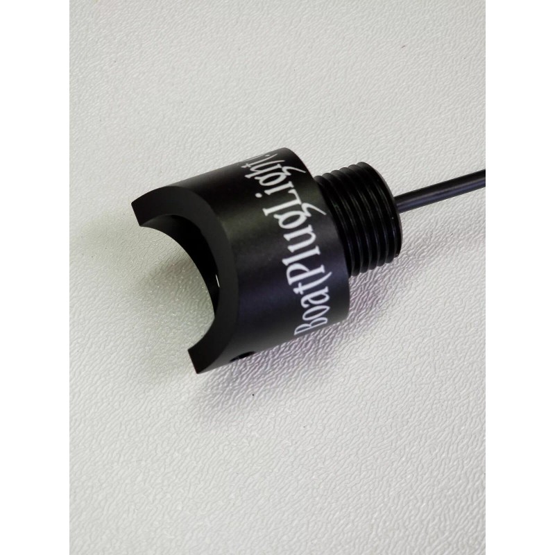 BoatPlugLight.com WHITE UNDERWATER LED BOAT DRAIN PLUG LIGHT 24 WATT