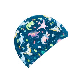 Swimming Cap Kids Swimming Cap Kids Swimming Cap Boys Girls Toddler Hat UV Protection Watermelon Sun Protection Pool Dinosaur A