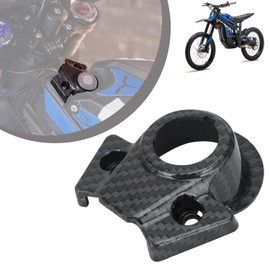 Motorcycle Ignition Cover,Ignition Switch Decoration Ring Central Control Cover Circle Trim for Talaria Sting MX3/MX4 Electric Bike-Carbon Fiber Pattern