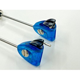 TMC 2 x Blue Drop off illuminated Bite Indicators. Slider Weight, 2.5mm Jacks