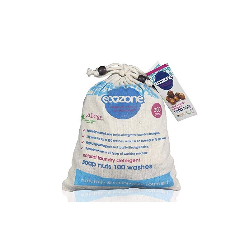 Ecozone Soap and Indian Wash nuts replaces laundry powder and