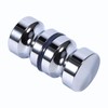 Glass Door Handle - Aluminum Alloy Dia Single Glass Door