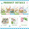 Patelai 6 Pack Easter Kitchen Towels Bunny Rabbit Dish Seasonal