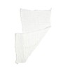 Fibre For Good Cotton Muslin Burp Cloth 2pk, White