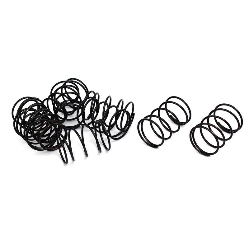 TOP-VIGOR 10Pcs Compression Spring, 1.2mm Wire Dia, 20mm OD, 30mm