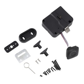 Fingerprint Cabinet Lock Battery Powered Keyless Smart Biometric Cabinet Lock Fingerprint Drawer Lock for Wardrobe