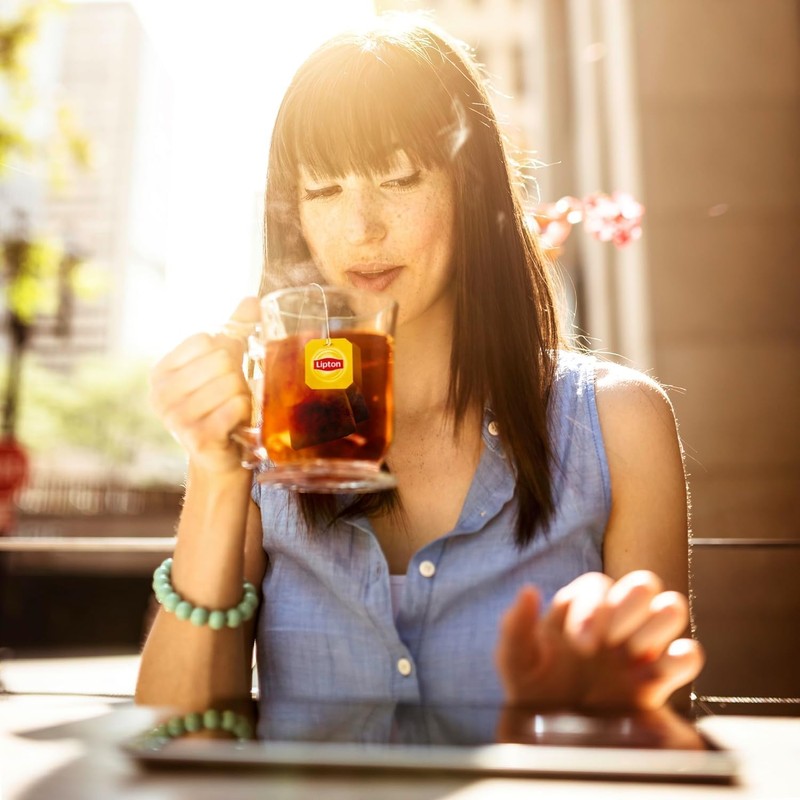 Lipton Black Tea & Decaf Black Tea 50 CT (2ea)