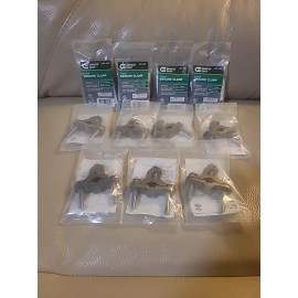 Commercial Electric Ground Clamp with Lay-in Lug for 10 - 2 AWG Bronze 1/2 - 1