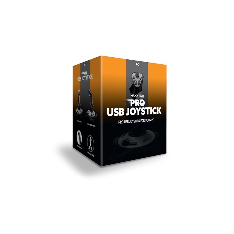 Maxx Tech MXT-JOY-PC accessoire de jeux vidéo Noir, Gris clair