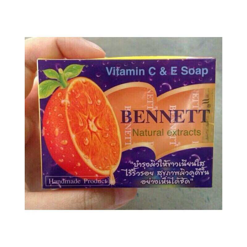 BENNETT Natural Extracts Vitamin C&E Handmade Soap 130gX1pc