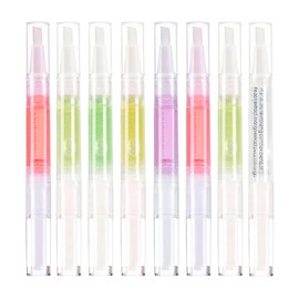 Aceite Hidratante Revitalizante Natural Para Uña Cutículas Manicure Esmalte de Nutrición Para Uñas Húmedas Aplicador Lápiz Aroma Frutal Reparación Cutículas (sandia)