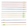 FUNTRESS 12 Pack 30 inch Aluminum Arrows with Removable Tips