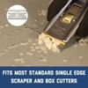 AccuTec Pro Steel Single Backed Edge Razor Utility Blades -