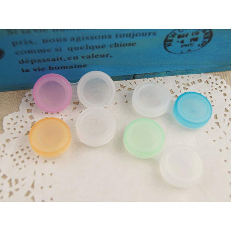 ROSENICE Contact Lens Case, Contact Lens Storage Box, 10 Pieces