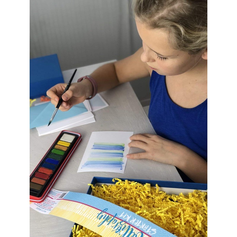 Kirsten Burke & The Modern Calligraphy Co. Children Brush Calligraphy