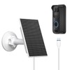 VUEBEE Solar Panel for Blink Video Doorbell, 2W USB-C Solar
