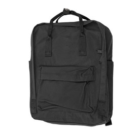 Backpack Waterproof 16L Large Capacity Lightweight Adjustable Shoulder Straps Comfortable Back Pad Laptop Backpack Black