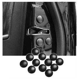 12 Piece Set Black Honda N-BOX N Box JF6 JF5 JF4 JF3 JF2 JF1 /N-ONE JG Series / Insight ZE2 / Accord & Hybrid CV Series / N-WGN/N Wagon Custom JH2/JH1 Compatible Car Door Screw Cover Cap Protective