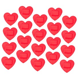 BIUDECO 30 Pieces Breathable Heart Shaped Patches High Medical Adhesion for Quick Healing