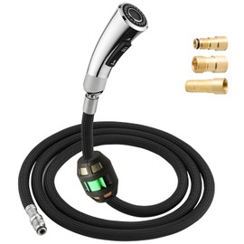 K-1219935-BC/K-1304674-BC Hose Kit for Kohler Pull Down Hose Replacement, 68 Inches Pull-Out Kitchen Faucet Hose Replacemnet Part, Spray Hose Replacement Hose Kit (Chrome)