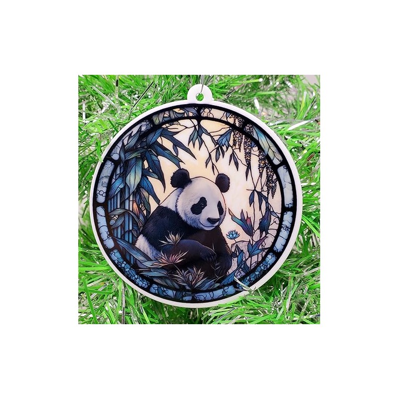 Panda Christmas Ornament