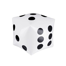 Samcos Jumbo Dice, 11.8 inches (30 cm), PVC, Lightweight, Extra Large Dice, Jumbo, Event, Party