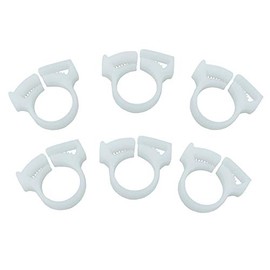 Sweep Hose Attachment Clamp B15 Replace Polaris 180 280 360 380 Pool Cleaner Sweep Hose Attachment Clamp B15 B-15 (6 Pack)