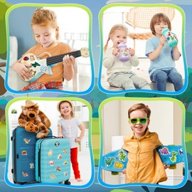 LIKLIFOO 150 PCS Animal Dinosaur Stickers for Kids, Cute Waterproof Vinyl Stickers for Water Bottles Laptop Tablet, Stickers Bulk for Kids Girls Teens as Gifts