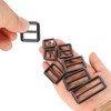 sourcing map Slide Buckle, 8Pcs 2" - Zinc Alloy Slider