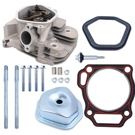 Kacarber Cylinder Head Kit Compatible with Honda GX340 GX390 11HP 13HP Engine and Power with Carburetor
