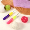 2 Packs Latch Hook Crochet Needle Latch Hook Tool, Latch