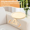 Healife Folding Sofa Tray, Armrest, Adjustable Sofa Tray with Drink