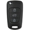 OGGIPRO Key Shell Case for Hyundai i10 i20 i30 ix35