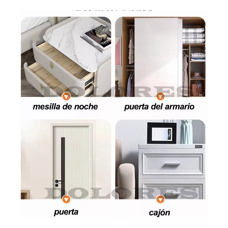 Dolores Cerradura Seguridad Llave Puerta Principal Cajón 2.5 Pulgada