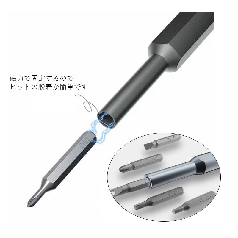 Akikumaya Precision Screwdriver Set, Special Screwdriver with Magnet, Torx, Triangle,