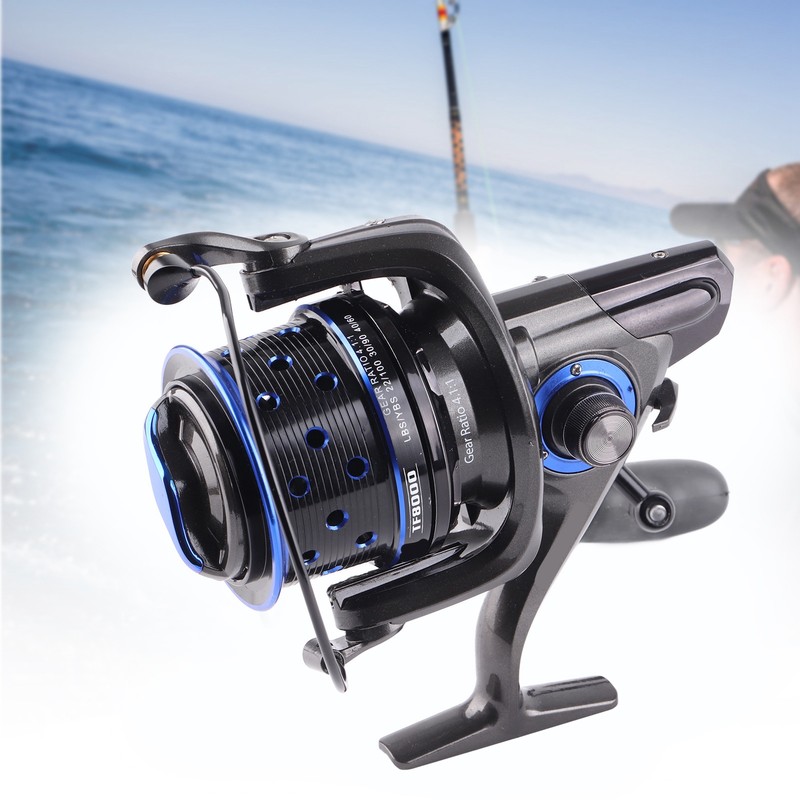 TF8000 Left Right Interchangeable Spinning Reel 13+1BB 4.1:1 Gear Ratio