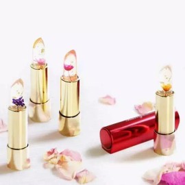 Gita 정품 칼리즈메이 태국 투명 꽃립스틱 Genuine Kalizmey Thailand Transparent Flower Lipstick [Dream Purple]