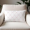 Fuasei Pink Coquette Bow Pillow Covers 12x20, Preppy Bow Room