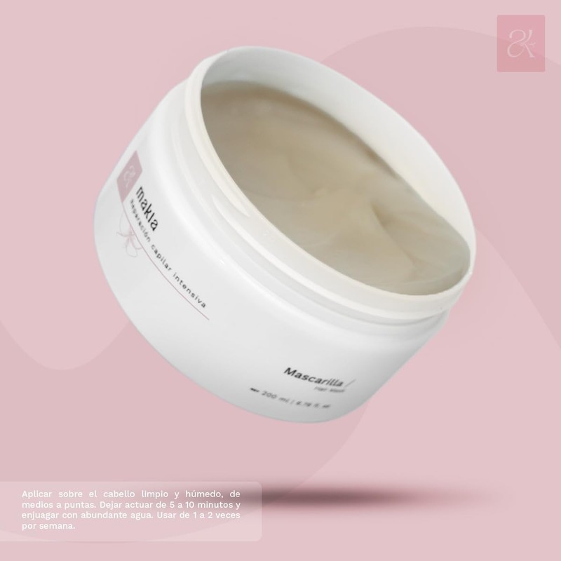 Mascarilla Capilar Reparadora Profunda Deep Repair Con Colágeno, Manteca de