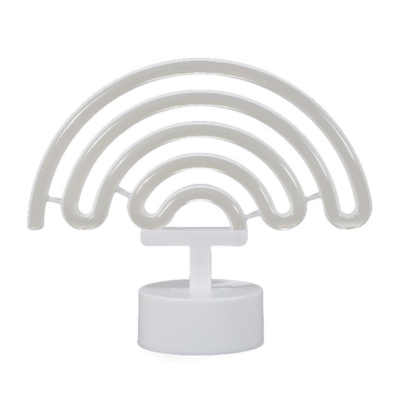 Cute LED Rainbow Neon Sign Light Lamp for Home Dorm