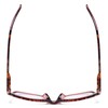 Eyekepper Readers Square Large Lenses Spring-Hinges Reading Glasses Women Tortoise/Red