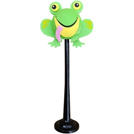 Tenna Tops Green Frog Froggy with Magnetic Car, Truck, and SUV Roof Antenna Topper Stand (Car Magnet Buddy)