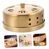 BIUDECO 2pcs Moxa Box Adjustable Smokeless Moxibustion Tank High Temperature