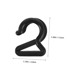 Mobestech 20pcs Rv Awning Hooks for Secure Light Support Camping Canopy Clips Hooks for Tent Awning Accessories Hangers for Outdoor Use