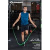 Schildkröt Corda per Saltare Speed ​​Rope, Verde/Nero, in Scatola Rotante