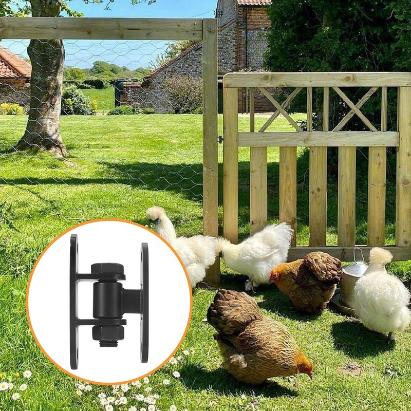 Rasugarlary Heavy Duty Gate Hinges, Wall Mount Gate Hinge with
