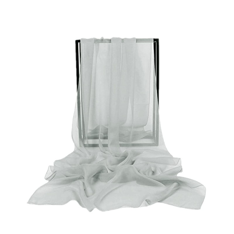 Bridesmay Chiffon Elegant Stole Scarf for Dress in Various Colours