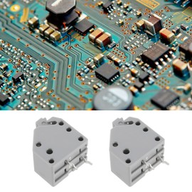 The Lord of the Tools 10 x 2-Pin PCB Terminal Block, 3.5 mm Spacing, 250 V, 8 A For Connecting Single Wire Multiwire Conductors To Circuit Boards