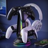 Luckit Gaming Headphones Stand, RGB Headset Stand with 12 Light